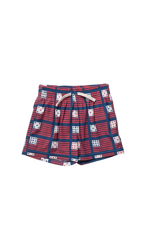 Pink Chicken Boys Swim Trunk in Multi by PINK CHICKEN
