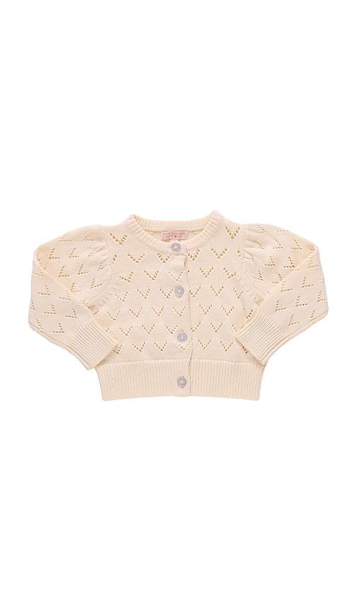Pink Chicken Connie Sweater in Ivory by PINK CHICKEN