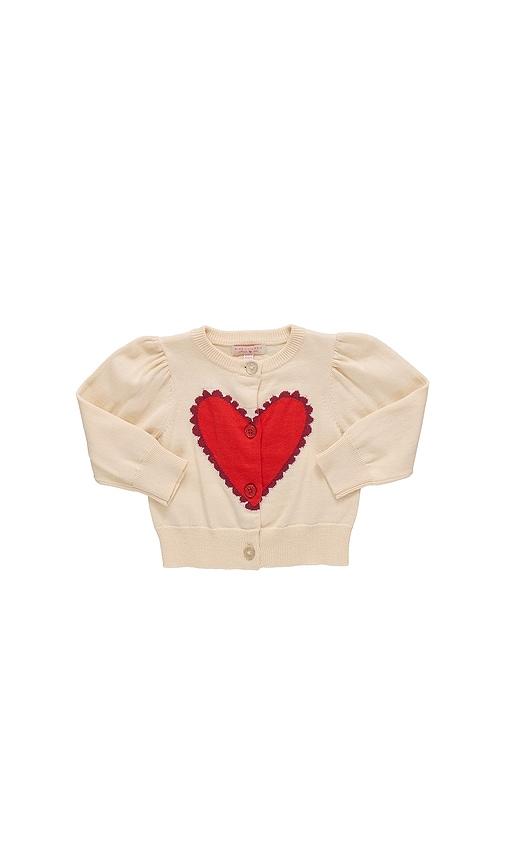 Pink Chicken Girls Constance Sweater in Beige by PINK CHICKEN