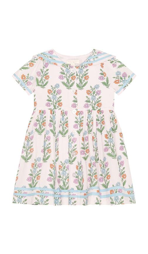 Pink Chicken Girls Elowen Dress in Pink by PINK CHICKEN