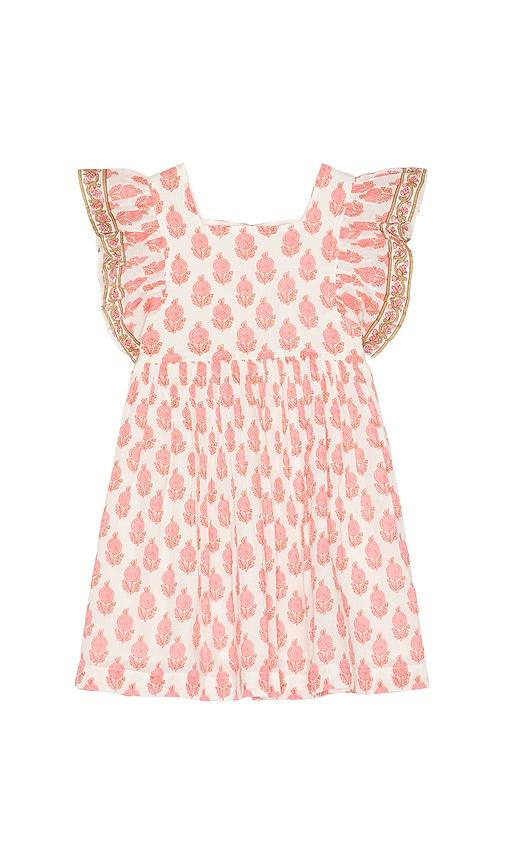 Pink Chicken Girls Elsie Dress in Pink by PINK CHICKEN