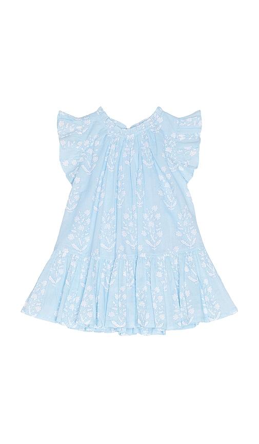 Pink Chicken Girls Harper Dress in Blue by PINK CHICKEN