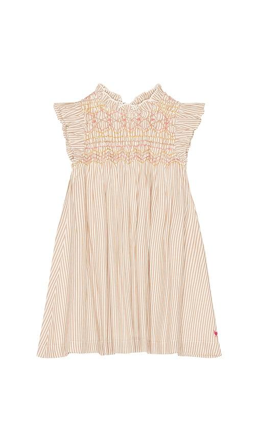 Pink Chicken Girls Stevie Dress in Brown by PINK CHICKEN