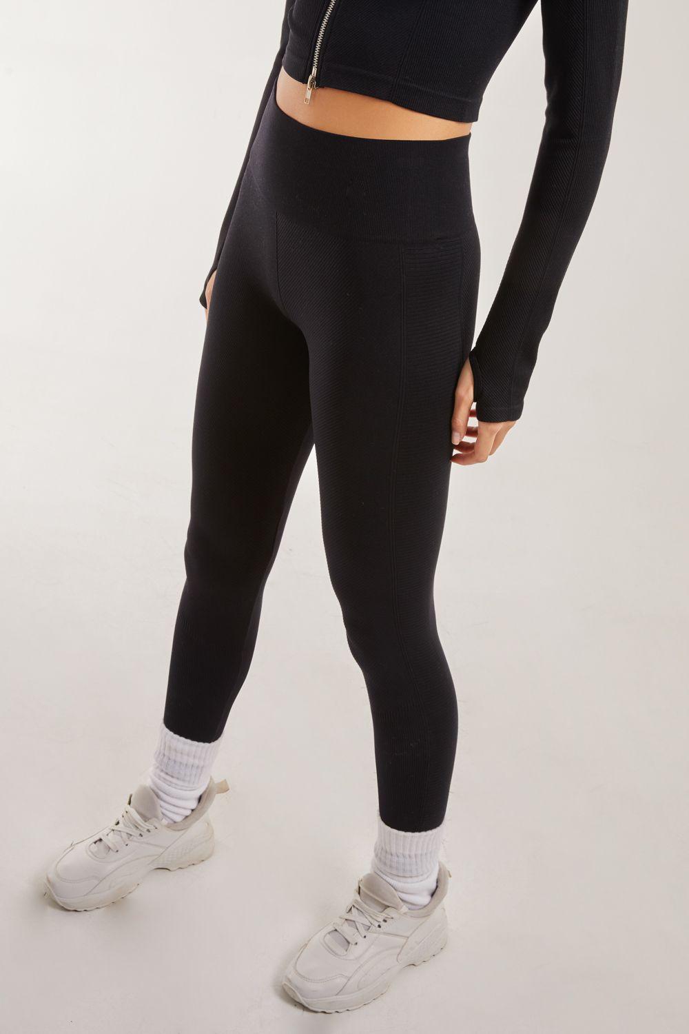 Active Rib Leggings by PINK VANILLA