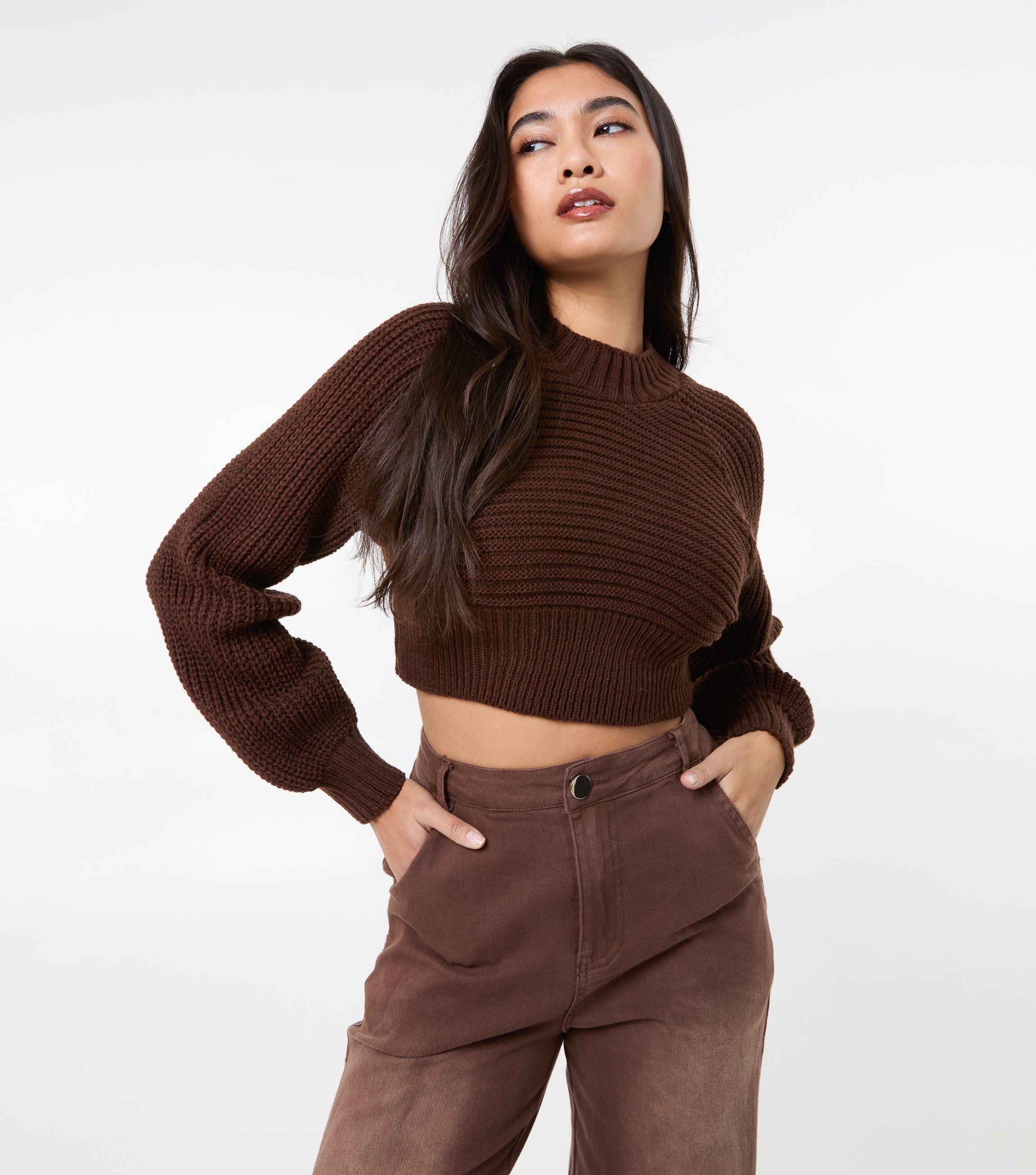 High Neck Knitted Jumper by PINK VANILLA