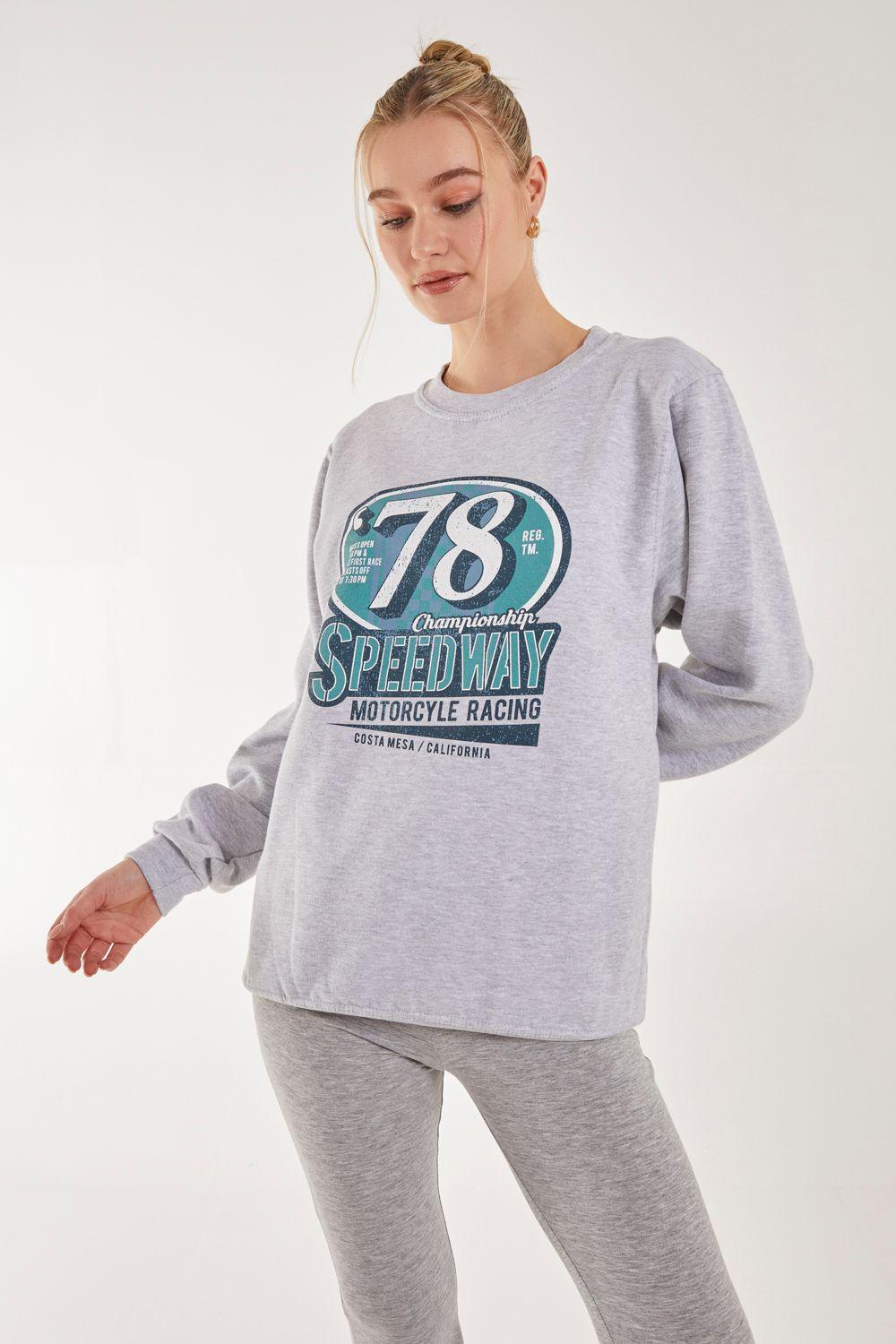 Motor Racer Sweatshirt by PINK VANILLA