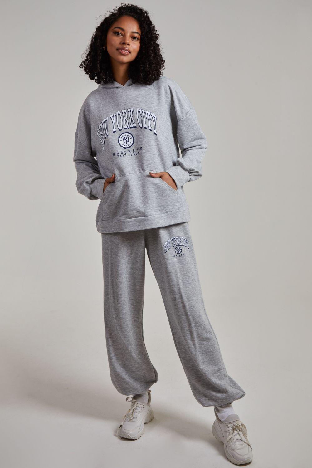 New York Varsity Hoodie by PINK VANILLA