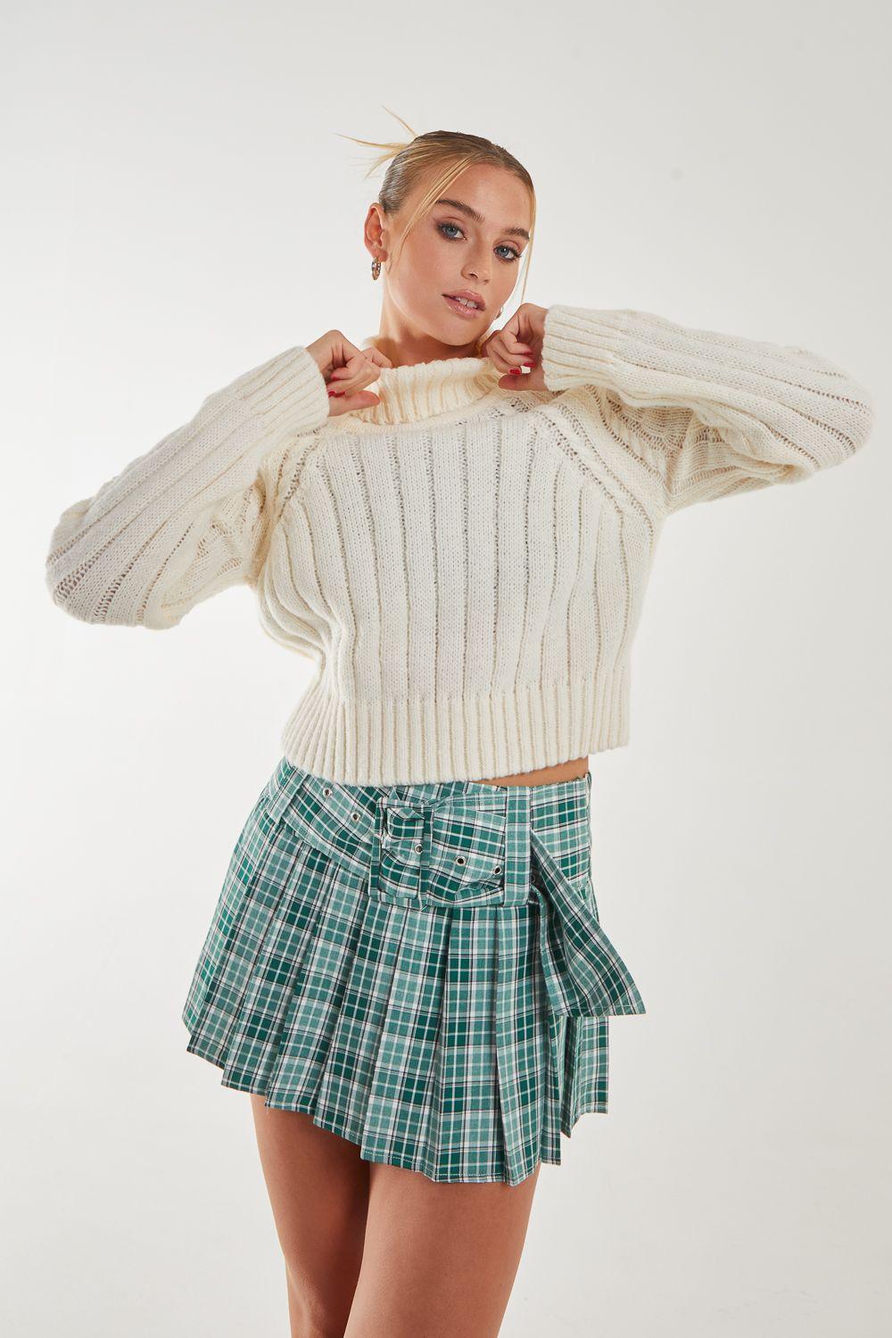 Thick Roll Neck Jumper by PINK VANILLA
