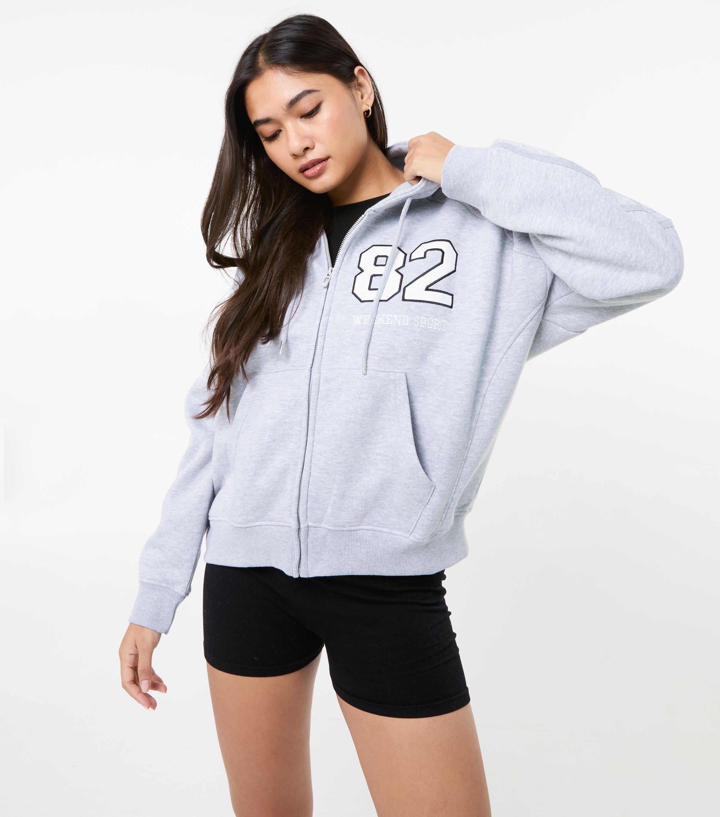Weekend Sport Zip Up Hoodie by PINK VANILLA