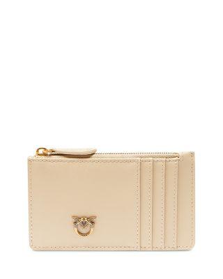 Airone Leather Cardholder by PINKO
