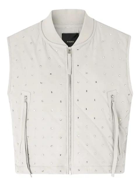 Amata quilted gilet by PINKO