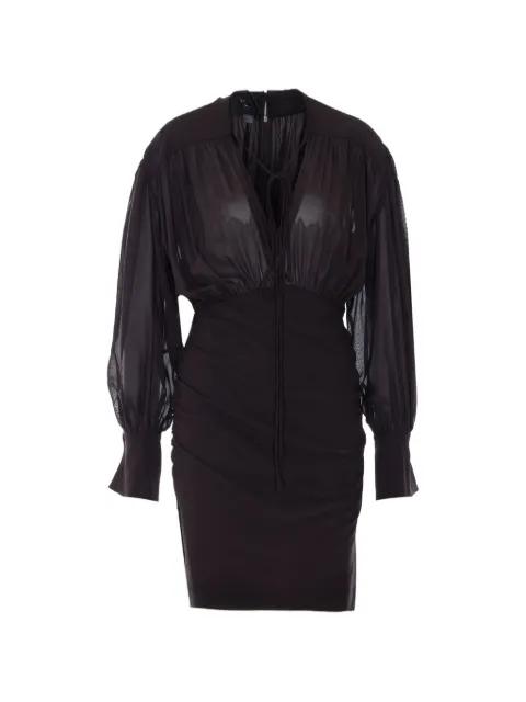 Apricena long-sleeve mini dress by PINKO