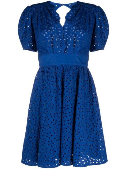 Aureo cotton belted dress by PINKO