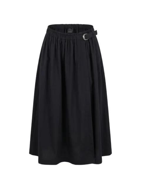 Calimera buckle-strap skirt by PINKO
