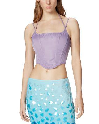 Canarino Double Strap Bustier by PINKO