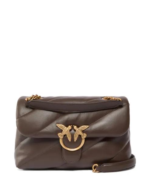 Classic Love Puff Maxi Quilt cross body bag by PINKO
