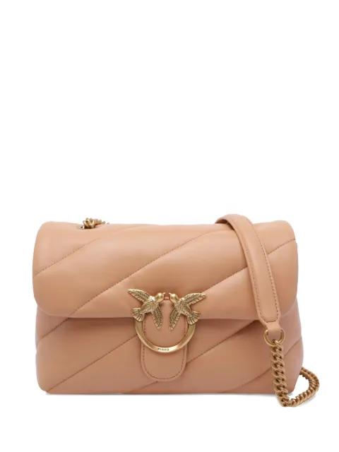 Classic Love quilted shoulder bag by PINKO
