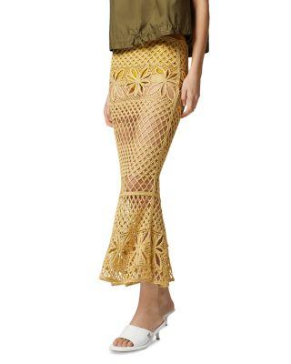 Crispo Fantasy Net Skirt by PINKO