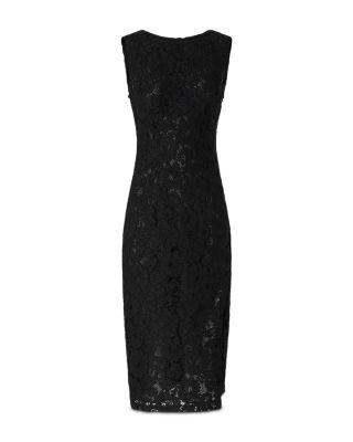 Drupa Abito Pizzo Rebrode Dress by PINKO