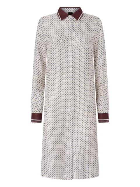 Elicia patterned shirt midi dress by PINKO
