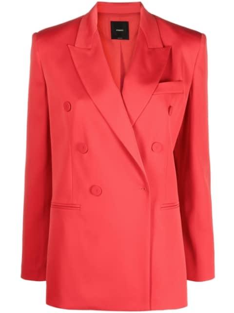 Envers satin blazer by PINKO