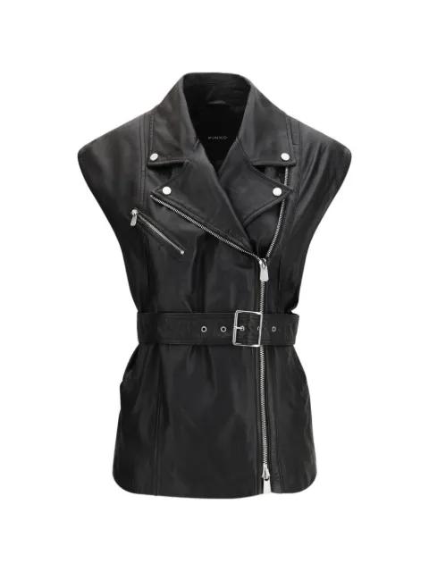 Gypsy belted gilet by PINKO