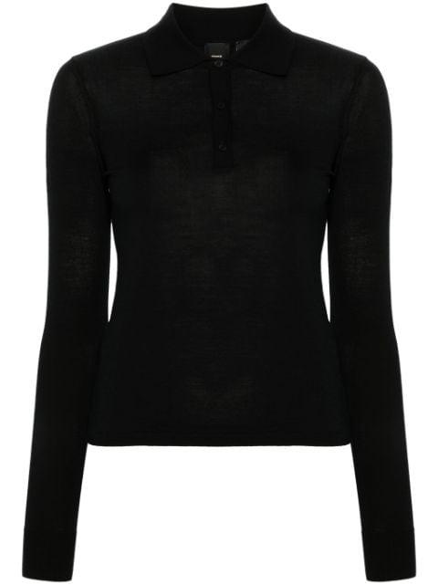 Liquoroso polo top by PINKO