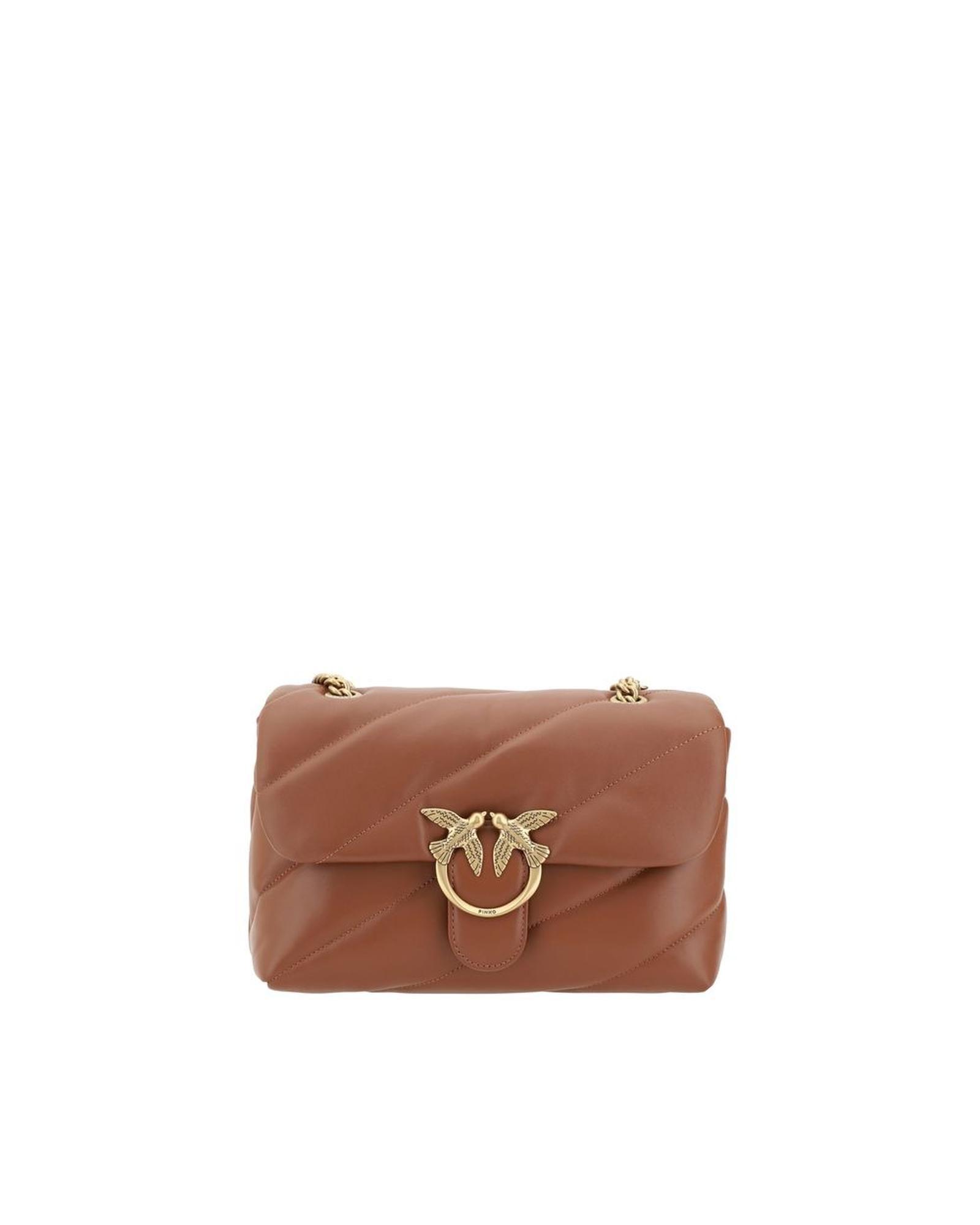 Love Bag Quilted Chain Shoulder Bag Women - Brown by PINKO