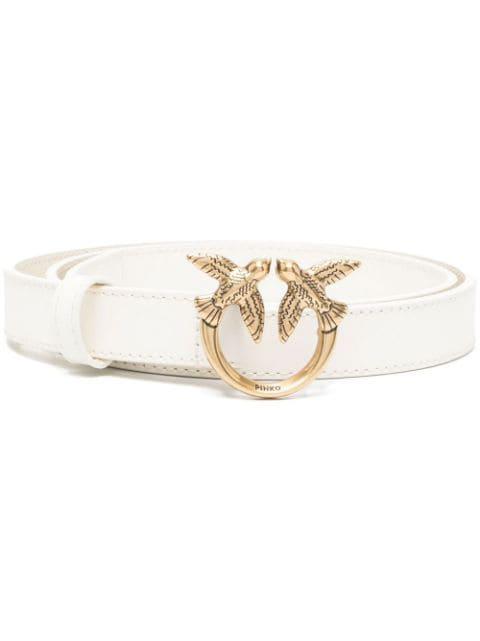 Love Birds buckle belt by PINKO