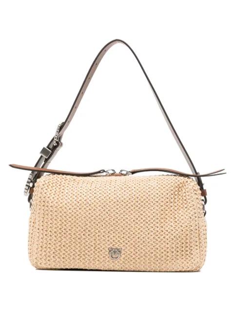 Love Birds buckle-detail shoulder bag by PINKO