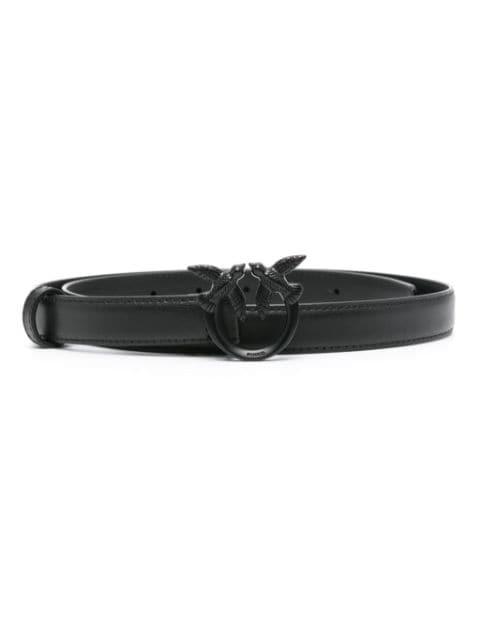Love Birds-buckle thin belt by PINKO