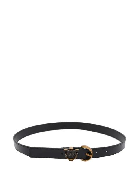 Love Birds leather belt by PINKO