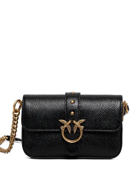 Love Birds leather mini crossbody bag by PINKO