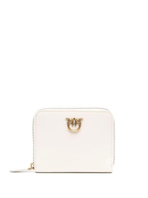 Love Birds leather wallet by PINKO