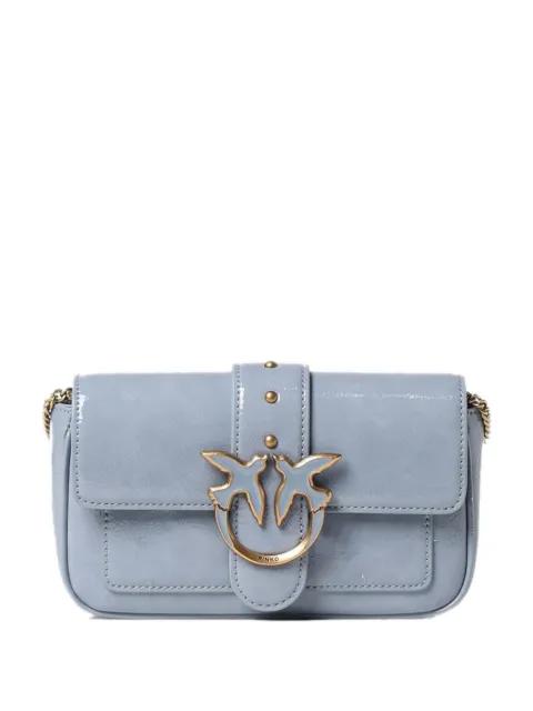 Love Birds patent shoulder bag by PINKO