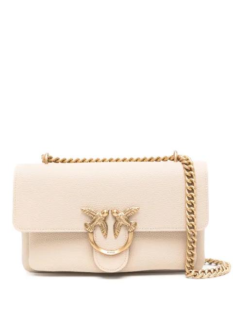 Love Birds-plaque shoulder bag by PINKO
