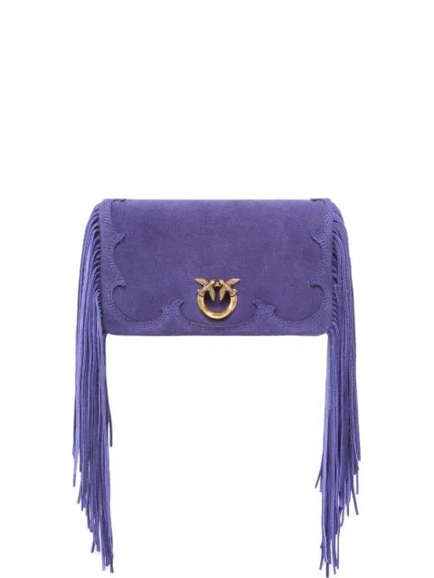Love Click fringed shoulder bag by PINKO