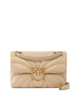 Love Puff Classic Quilted Leather Crossbody by PINKO