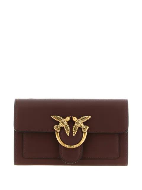 Love Simply metallic buckle flap wallet by PINKO