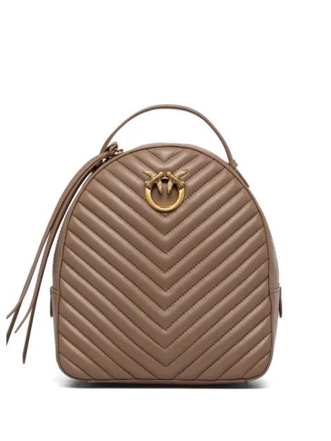 Love chevron backpack by PINKO