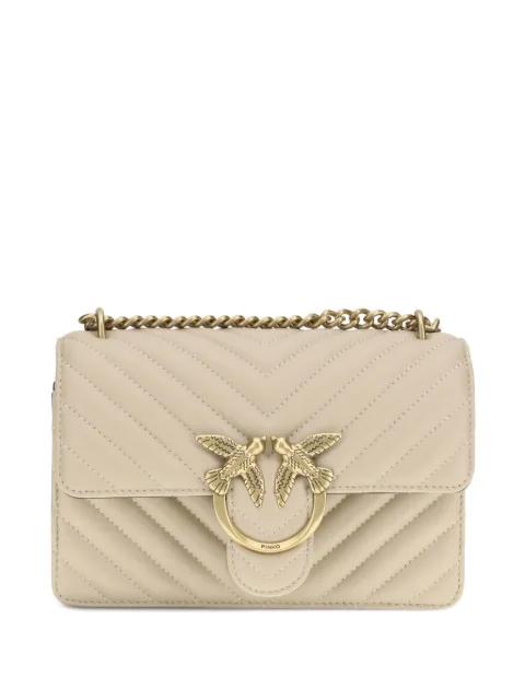 Love chevron chain shoulder bag by PINKO