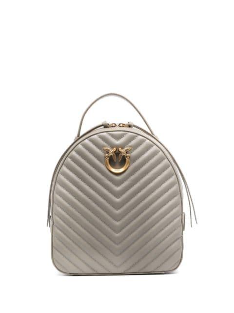 Love leather backpack by PINKO