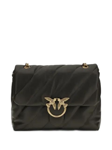 Love quilted shoulder bag by PINKO