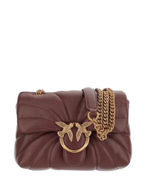 Mini Love Bag Puff Butterfly quilted shoulder bag by PINKO