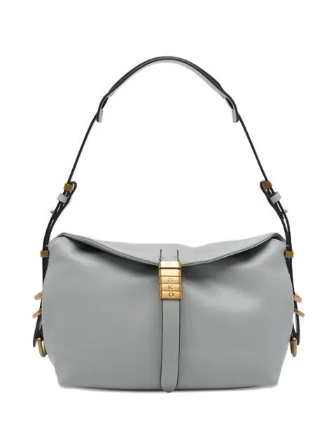 New Saddle leather shoulder bag by PINKO