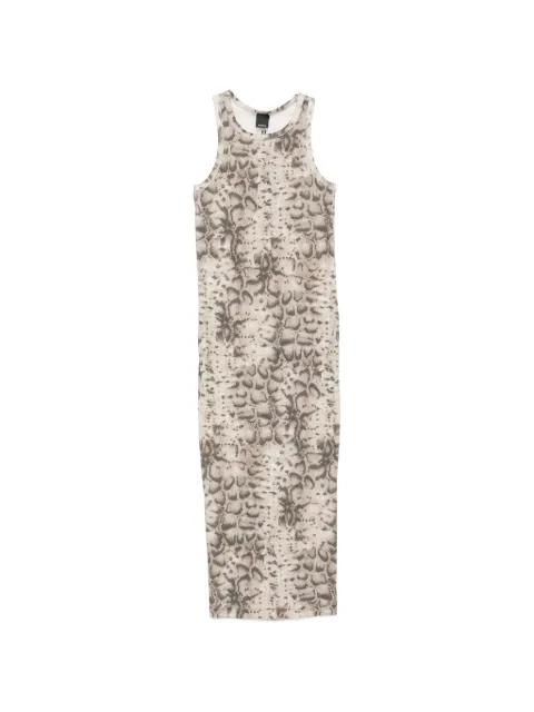Novoli animal-print midi dress by PINKO