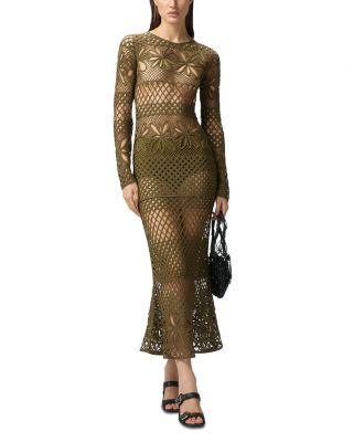 Ortles Abitos Fantasy Net Dress by PINKO