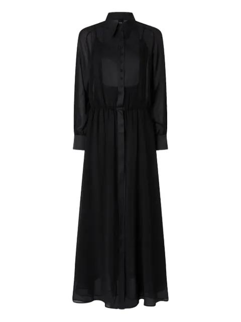 Osane check maxi dress by PINKO