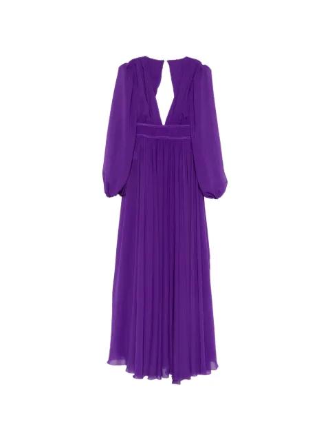 Pelagos V-neck maxi dress by PINKO