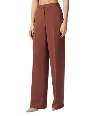 Pergamino Wide Leg Pants by PINKO